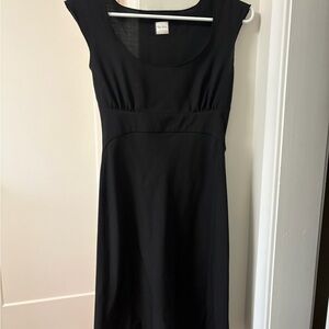 Babaton Classic Black Midi Dress